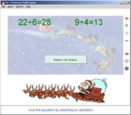 The Christmas Math Game screenshot